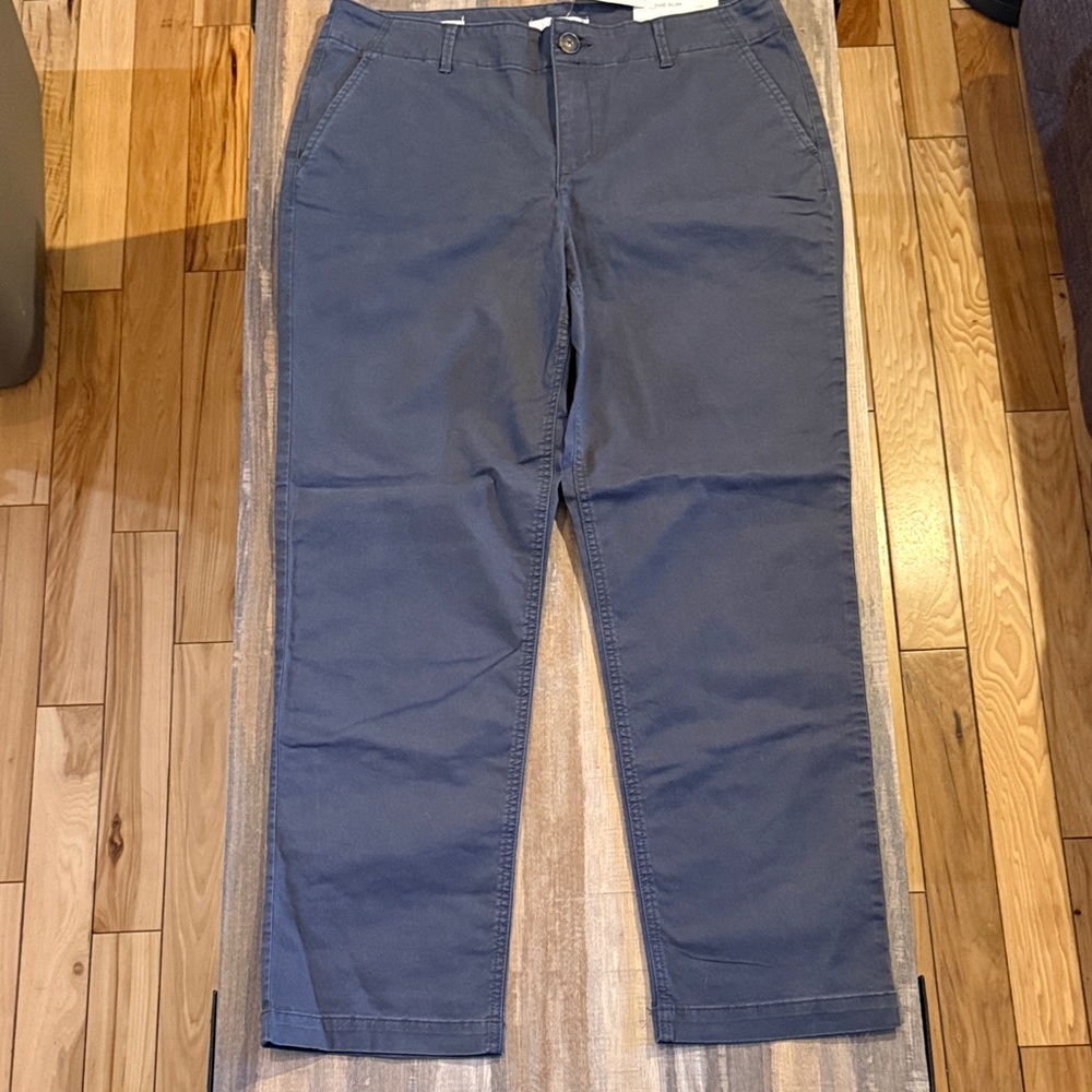LOFT Women's Slate Blue Trousers